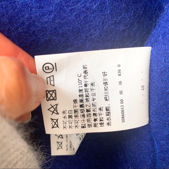 Max Mara Alcamo Coat-blue - Picture 11 of 14